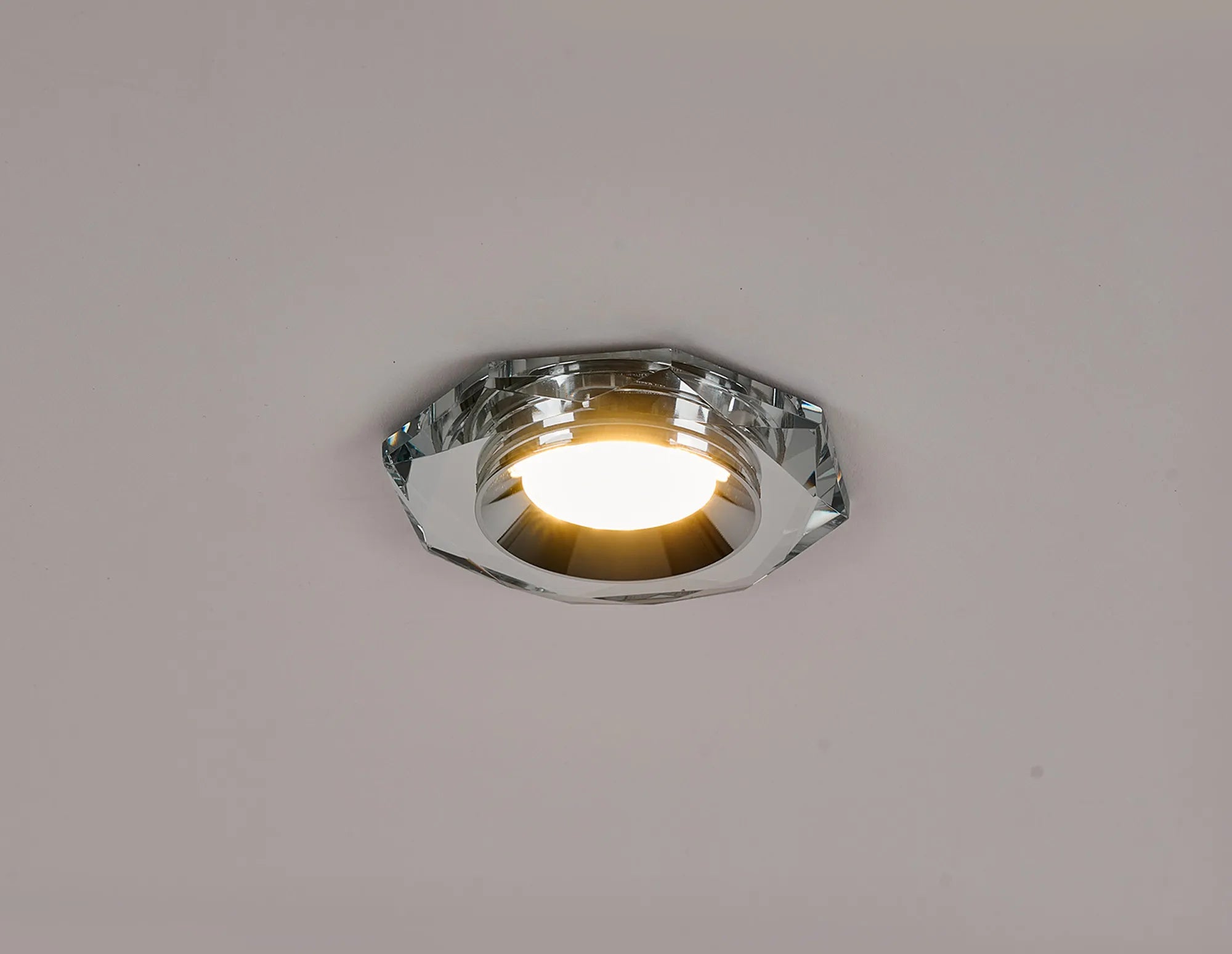Zarya 8W IP65 Fire-Rated Downlight - Chamfered Square/Round