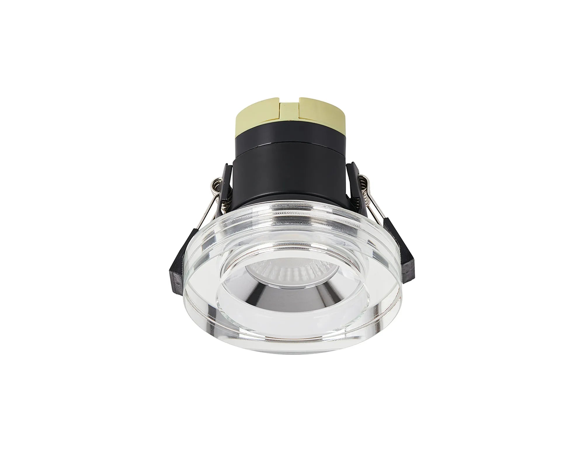 Zarya Dimmable CCT LED Fire Rated Crystal Downlight IP65, 5yrs Wrnty