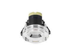 Zarya Dimmable CCT LED Fire Rated Crystal Downlight IP65, 5yrs Wrnty