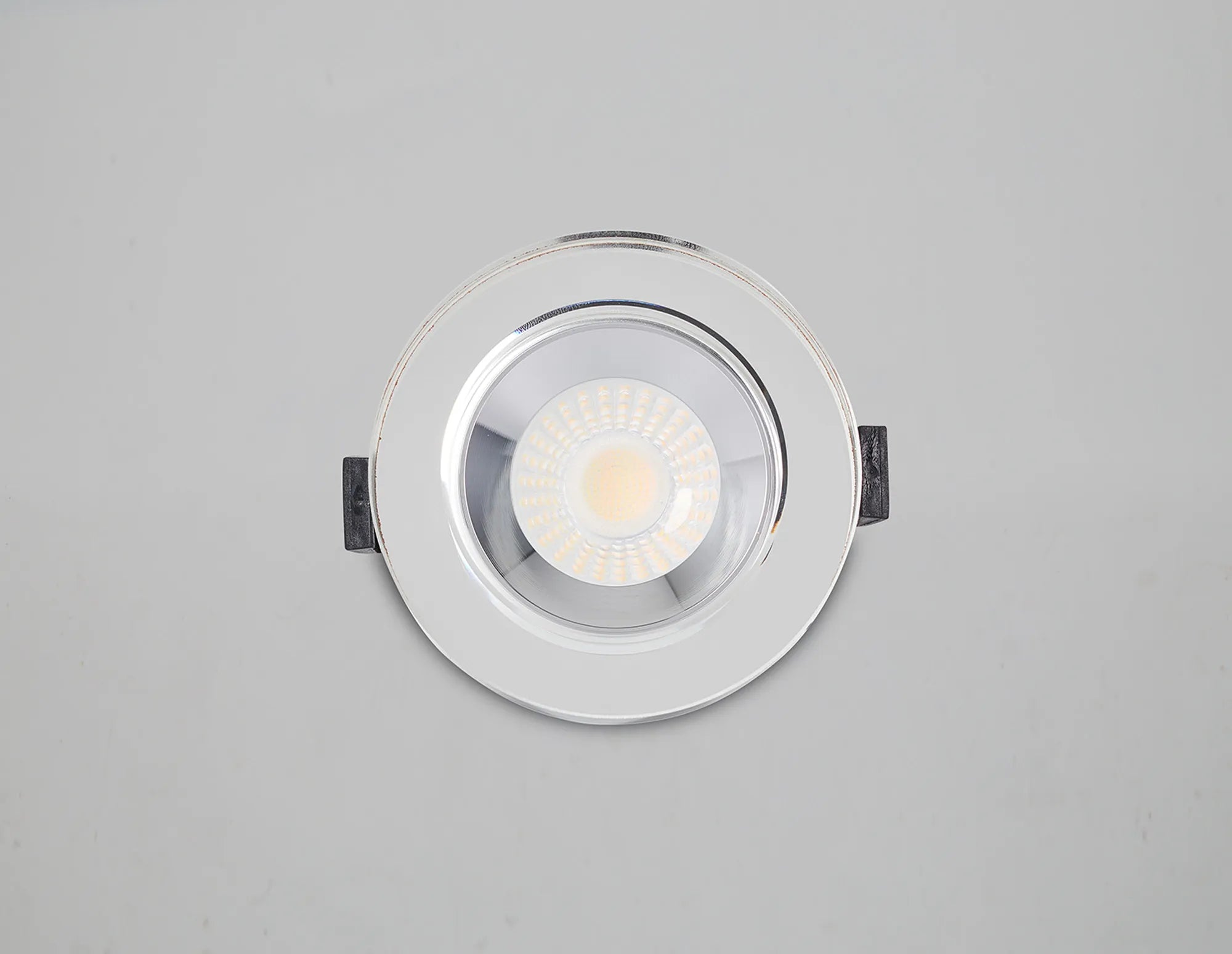 Zarya Dimmable CCT LED Fire Rated Crystal Downlight IP65, 5yrs Wrnty