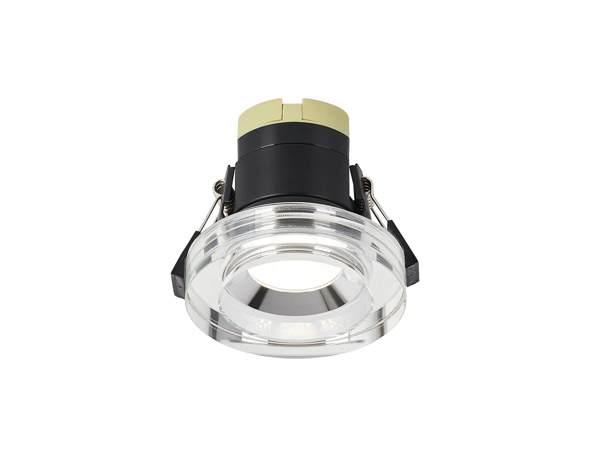 Zarya 8W IP65 Crystal Fire-Rated Downlight - Round
