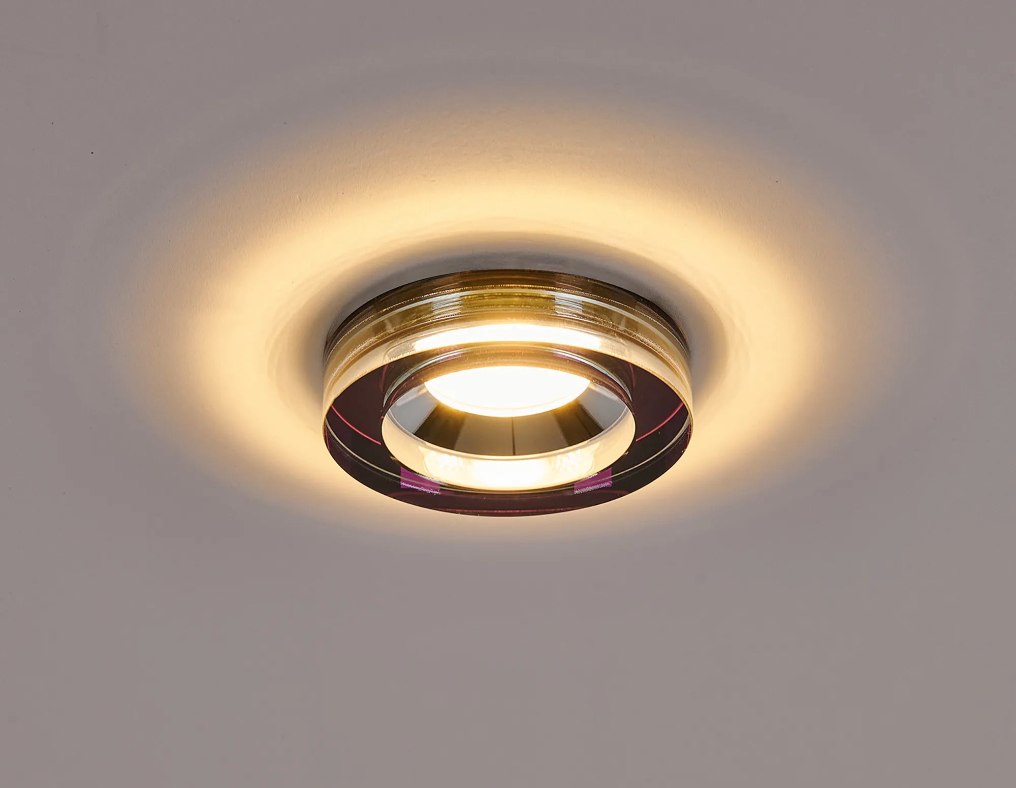 Zarya 8W IP65 Crystal Fire-Rated Downlight - Round
