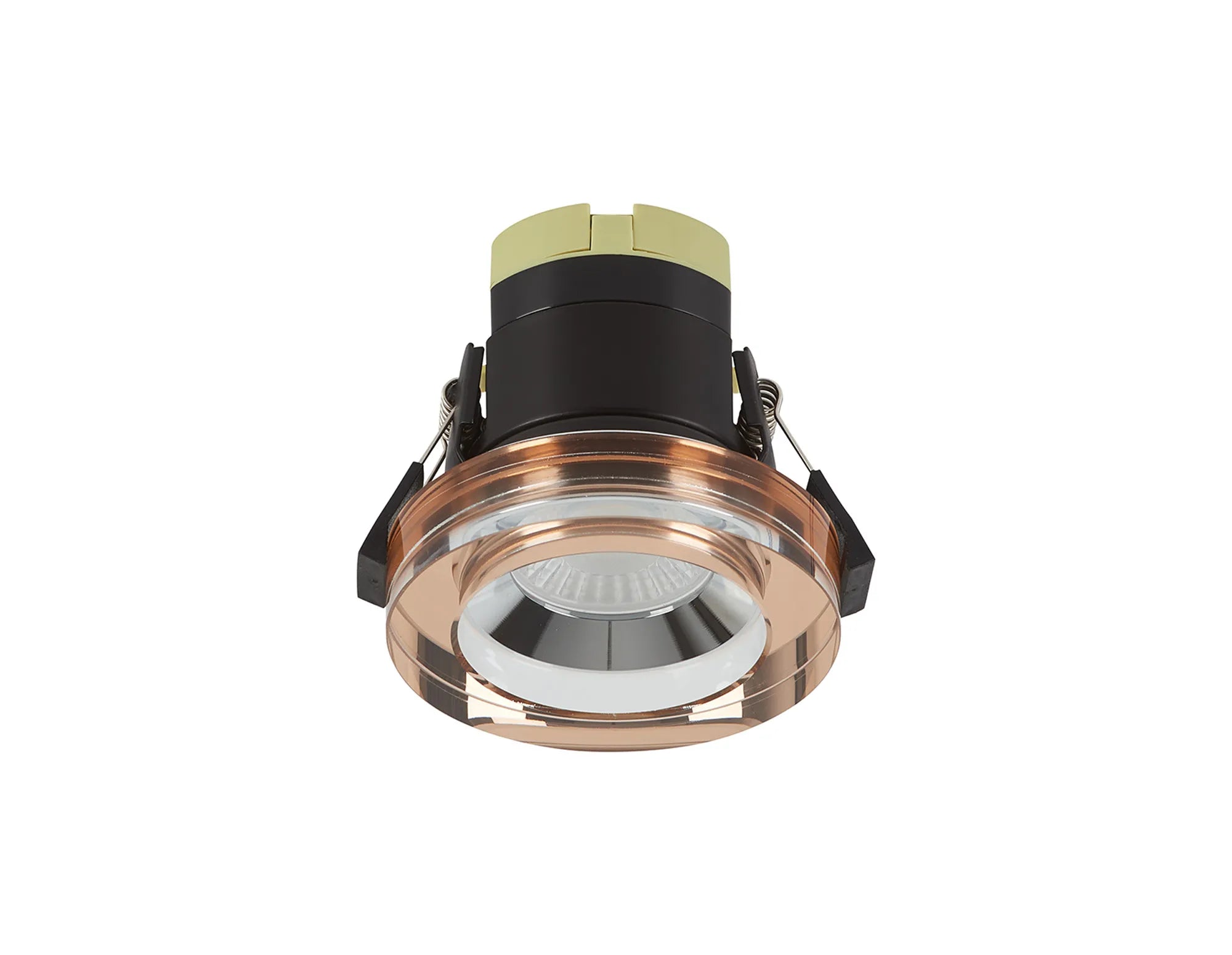 Zarya Dimmable CCT LED Fire Rated Crystal Downlight IP65, 5yrs Wrnty