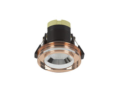 Zarya Dimmable CCT LED Fire Rated Crystal Downlight IP65, 5yrs Wrnty