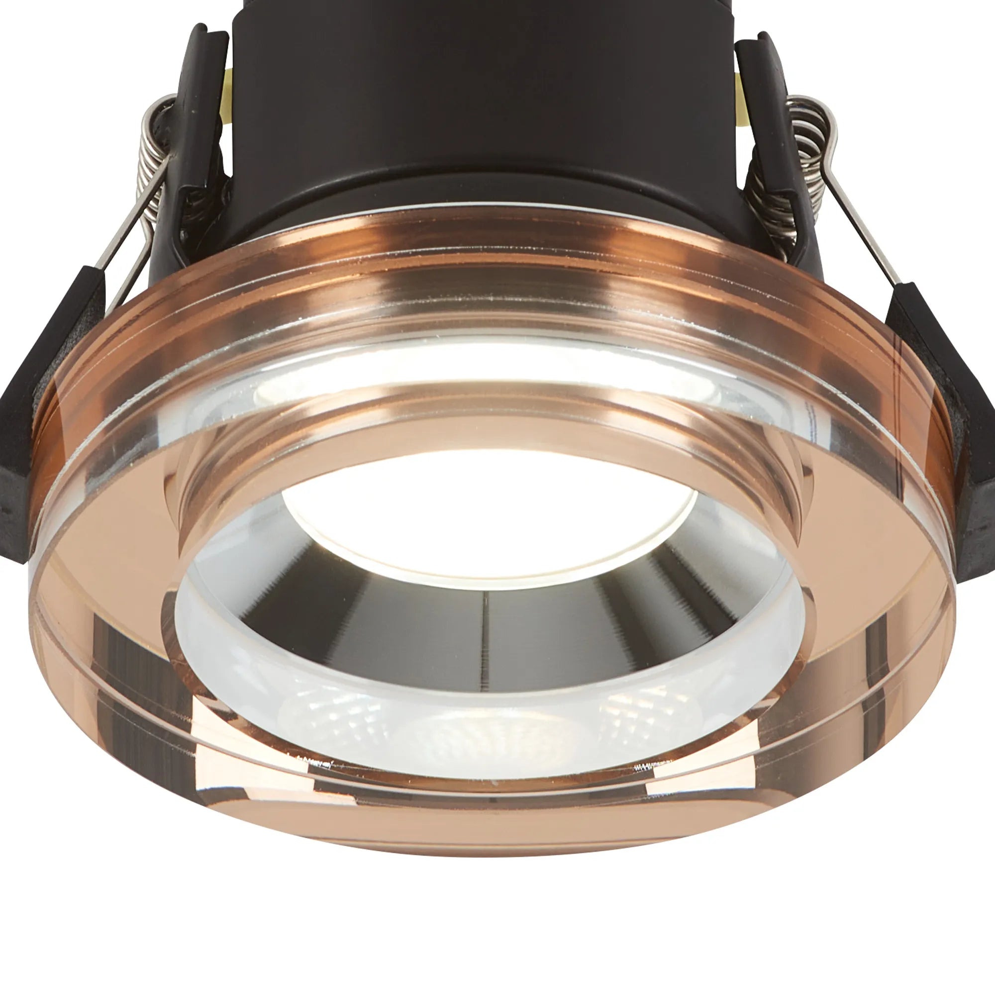 Zarya 8W IP65 Crystal Fire-Rated Downlight - Round