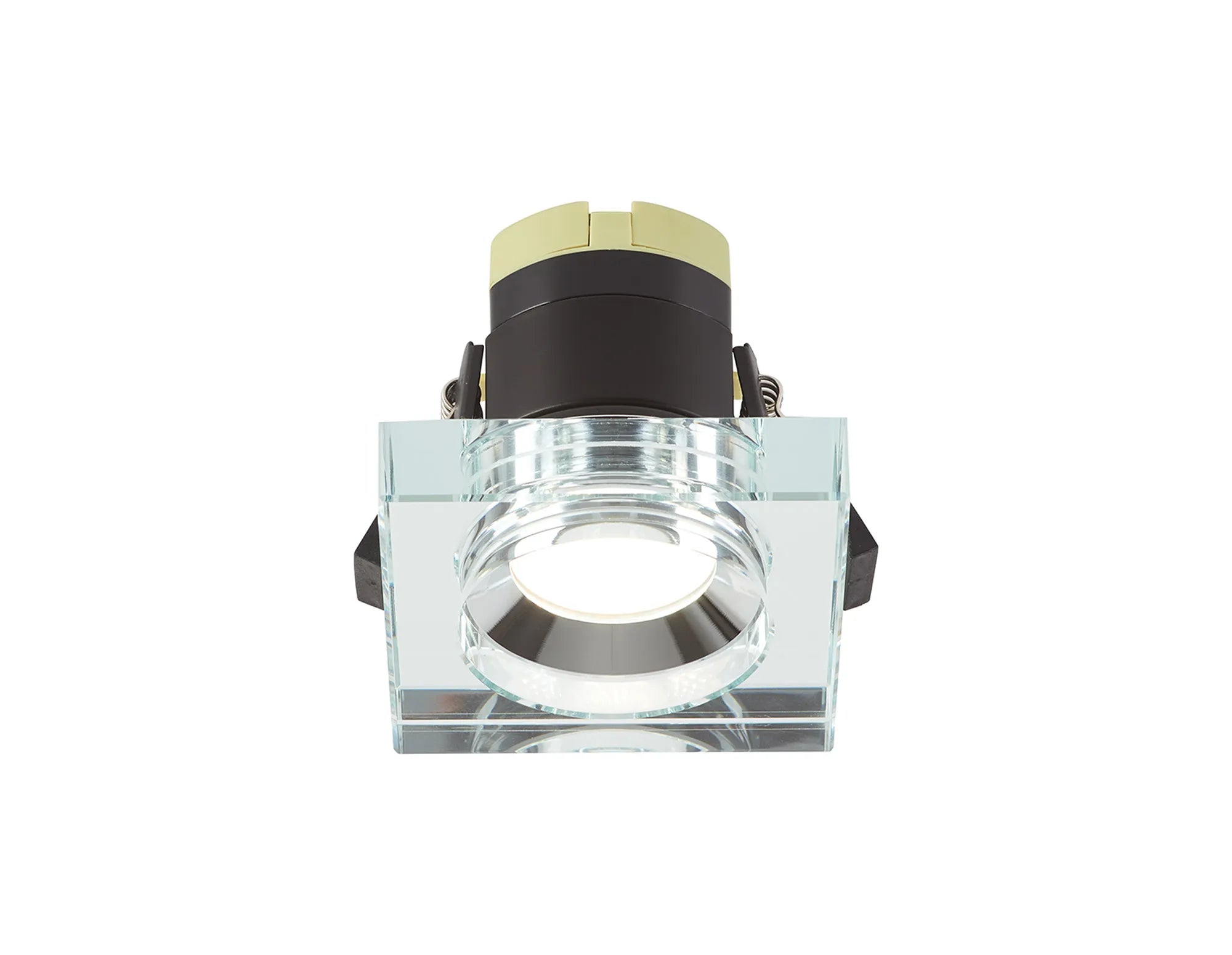 Zarya 8W IP65 Crystal Fire-Rated Downlight - Square