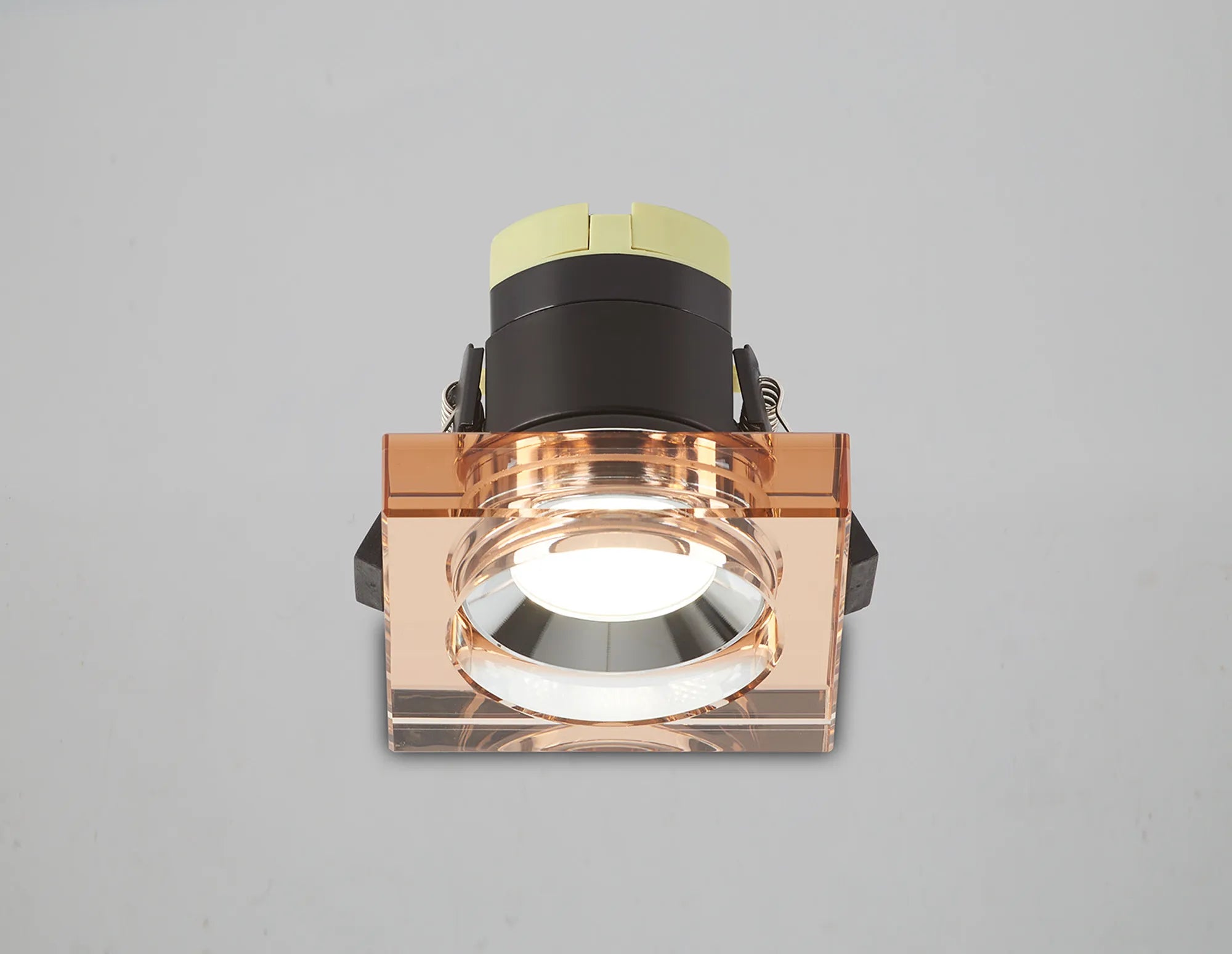 Zarya 8W IP65 Crystal Fire-Rated Downlight - Square
