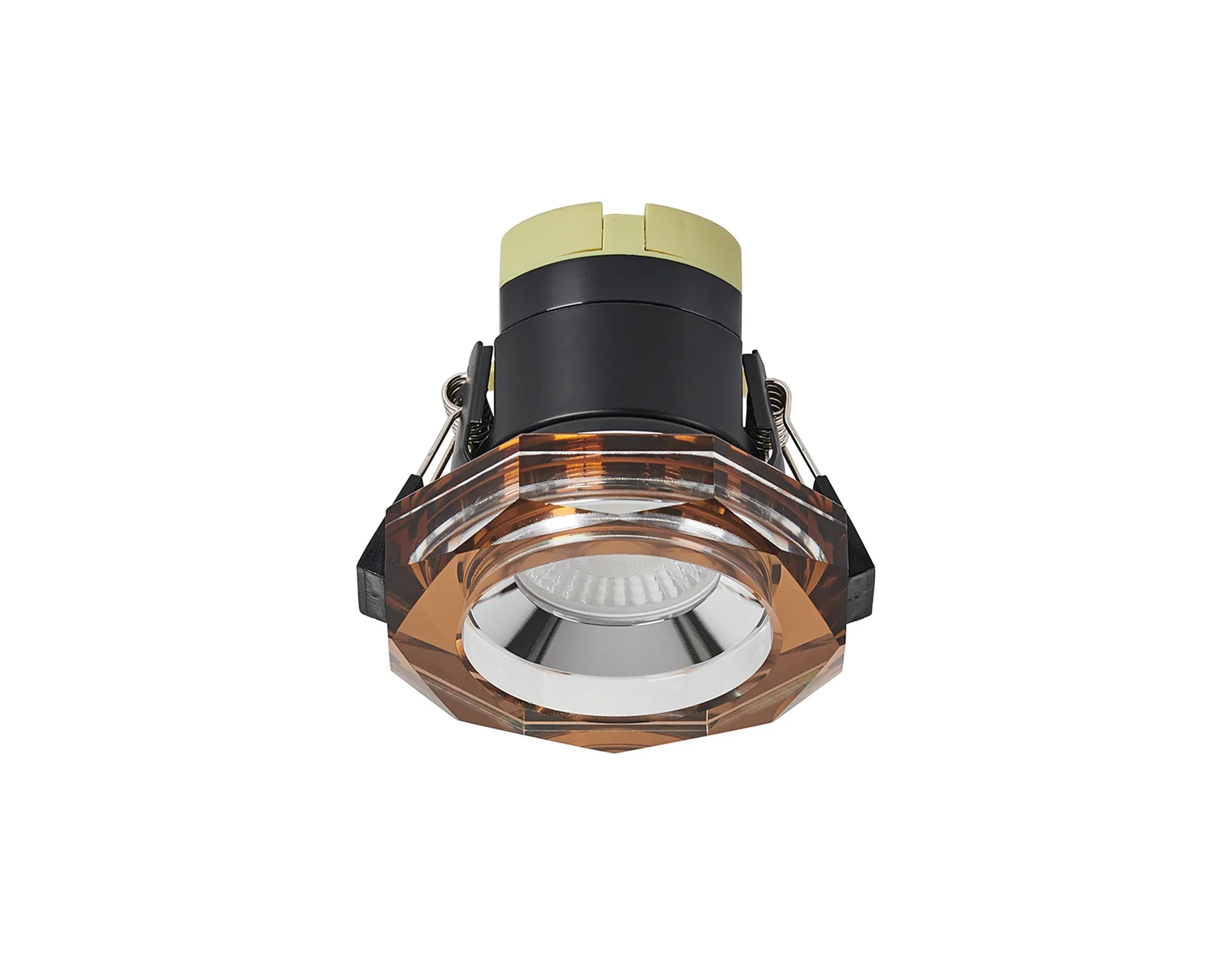 Zarya 8W IP65 Crystal Bubble Fire-Rated Downlight - Octagonal