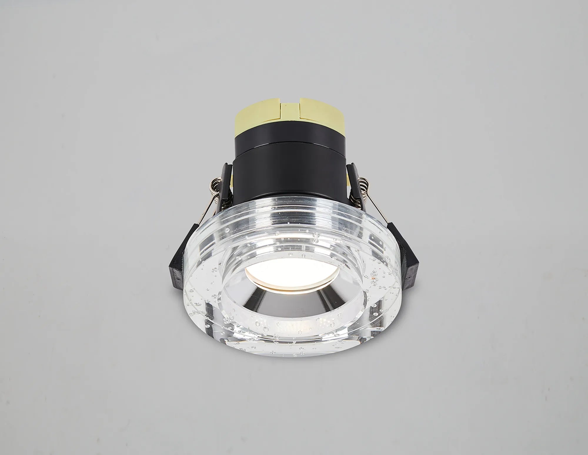 Zafira 8W IP65 Crystal Bubble Fire-Rated Downlight - Round