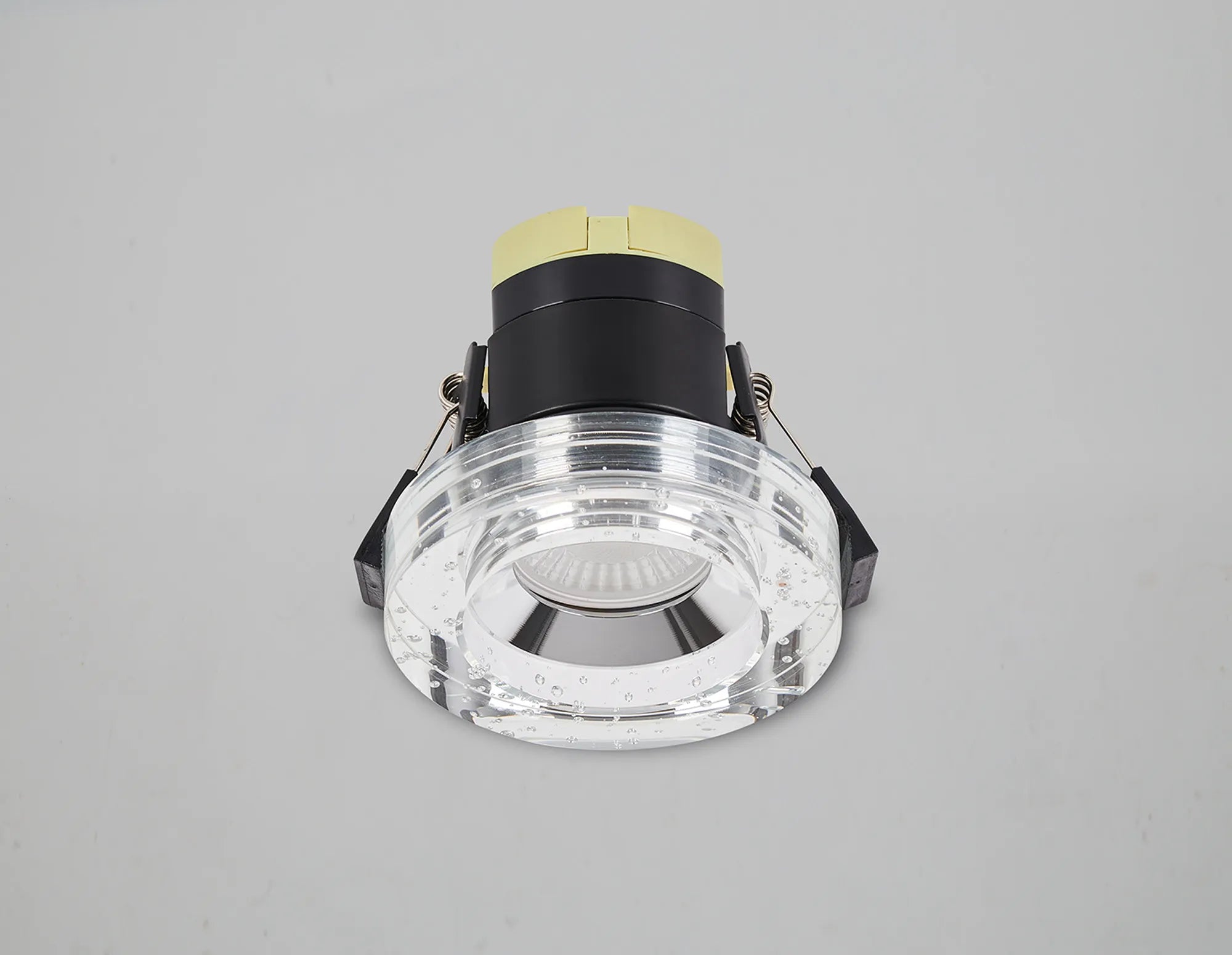 Zafira 8W IP65 Crystal Bubble Fire-Rated Downlight - Round