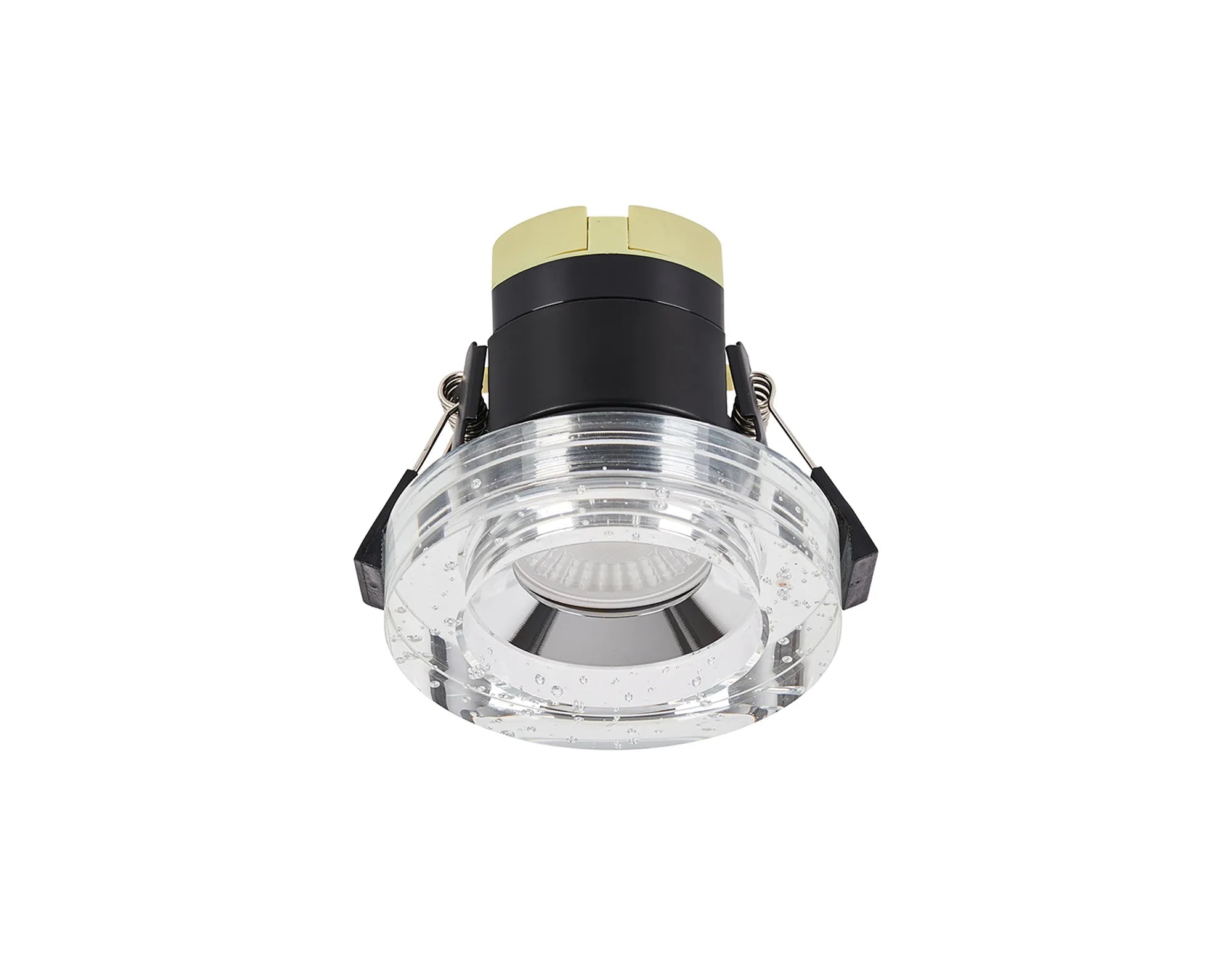 Zafira 8W IP65 Crystal Bubble Fire-Rated Downlight - Round
