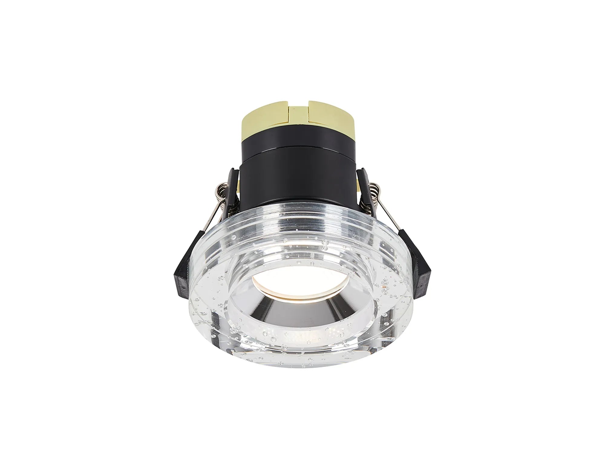 Zafira 8W IP65 Crystal Bubble Fire-Rated Downlight - Round