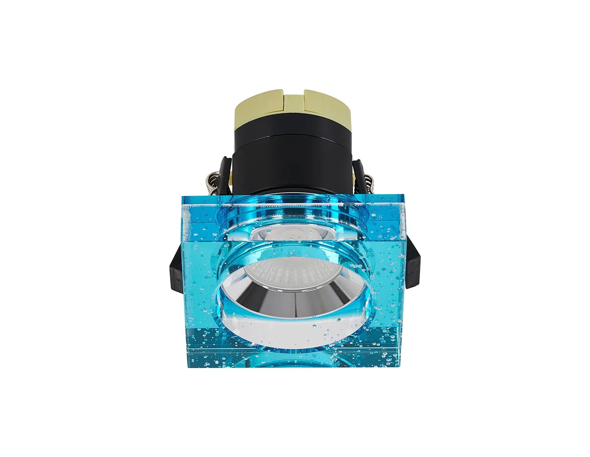 Zarya 8W IP65 Crystal Bubble Fire-Rated Downlight - Square
