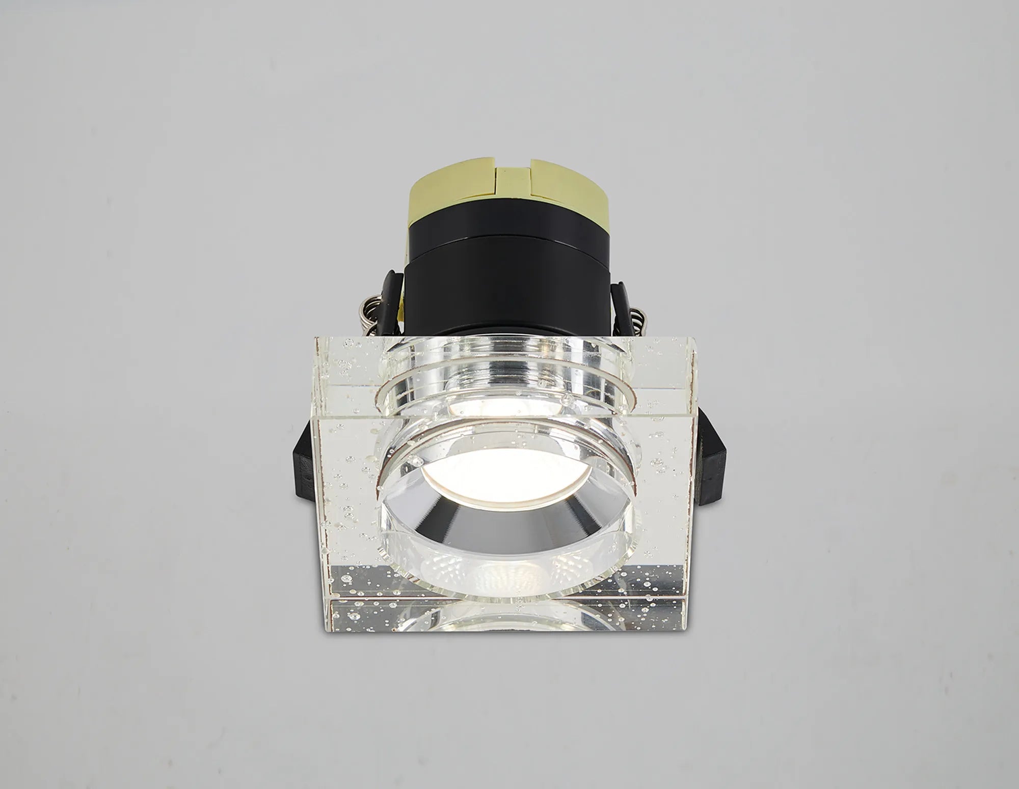 Zarya 8W IP65 Crystal Bubble Fire-Rated Downlight - Square