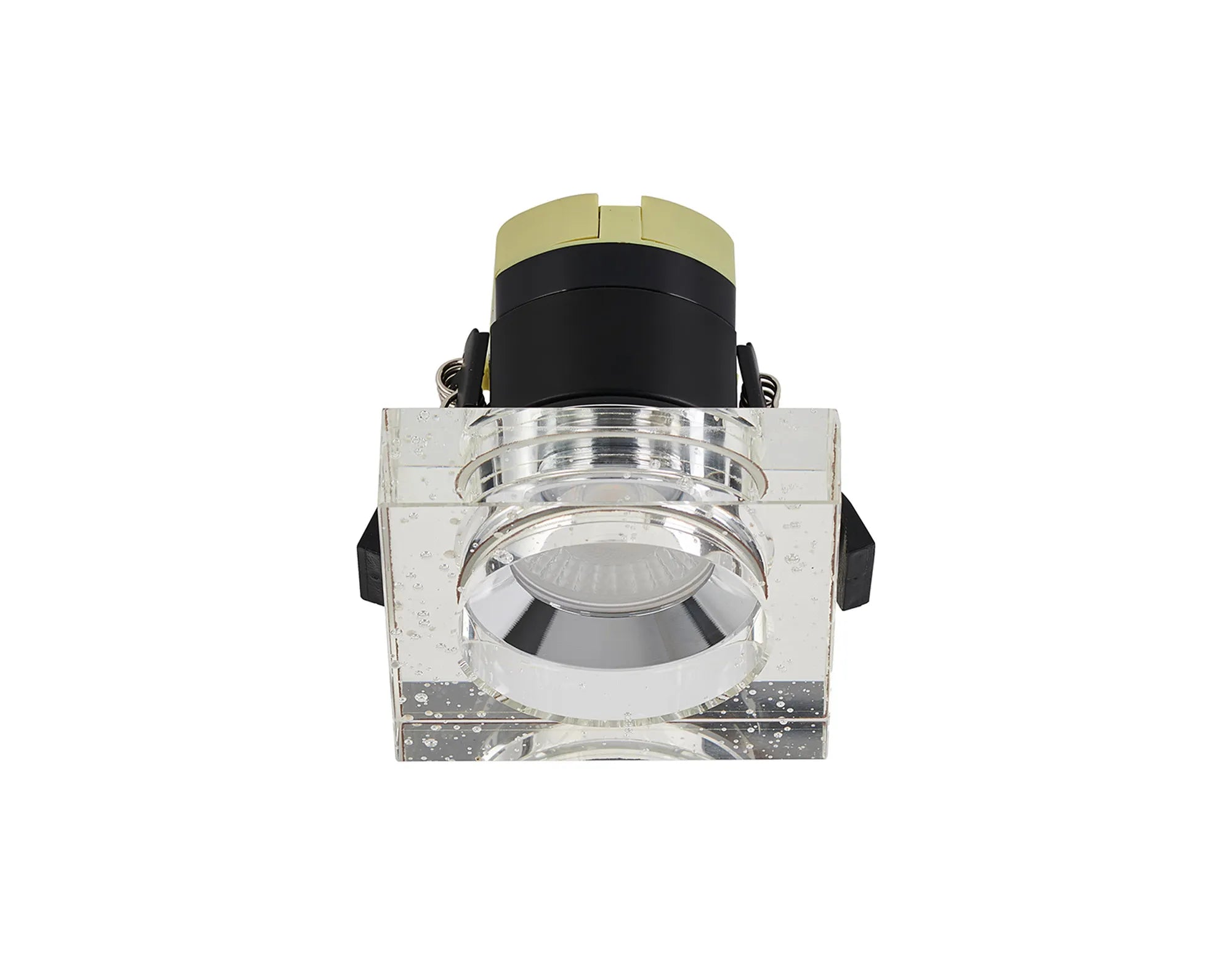 Zarya 8W IP65 Crystal Bubble Fire-Rated Downlight - Square