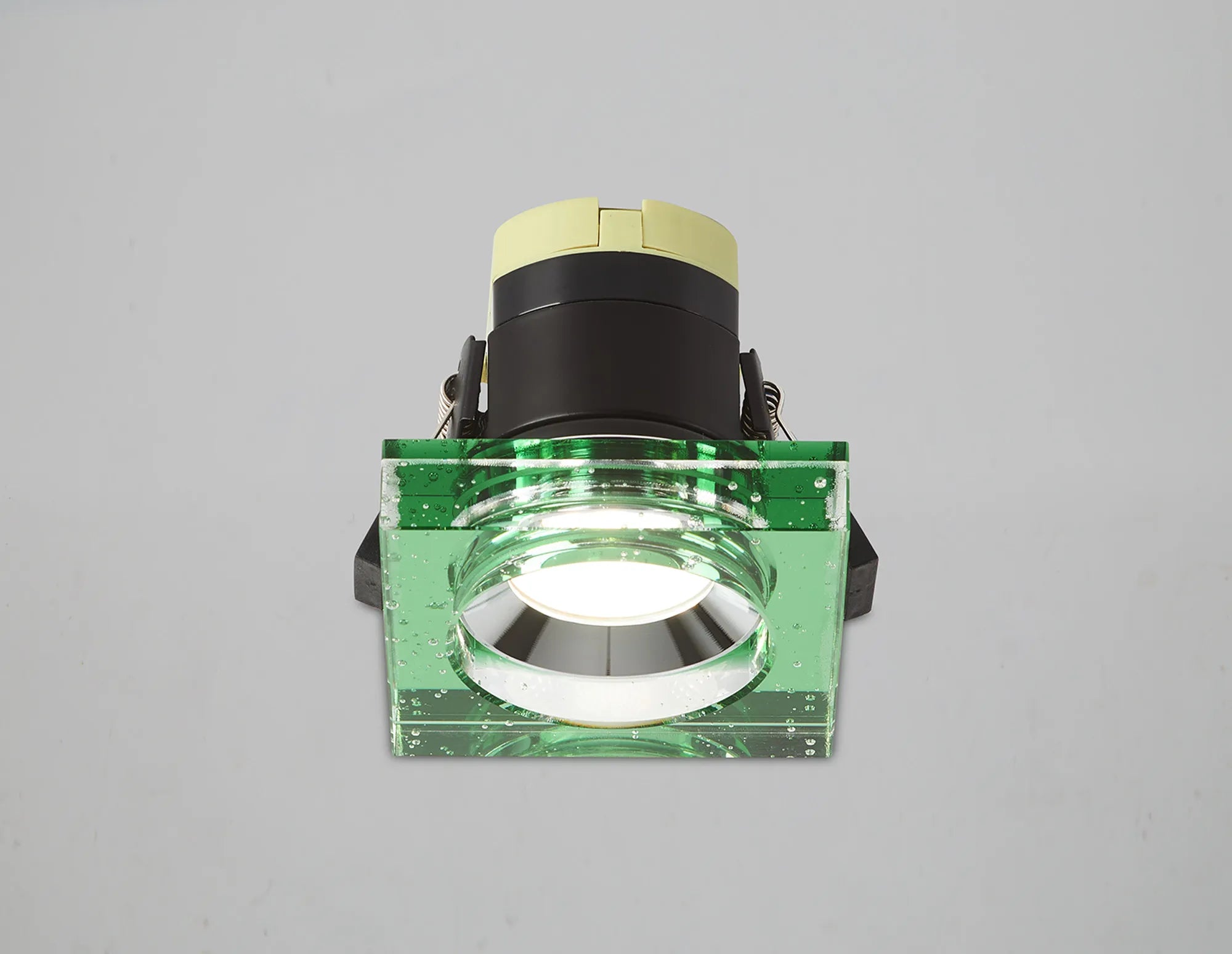 Zarya 8W IP65 Crystal Bubble Fire-Rated Downlight - Square