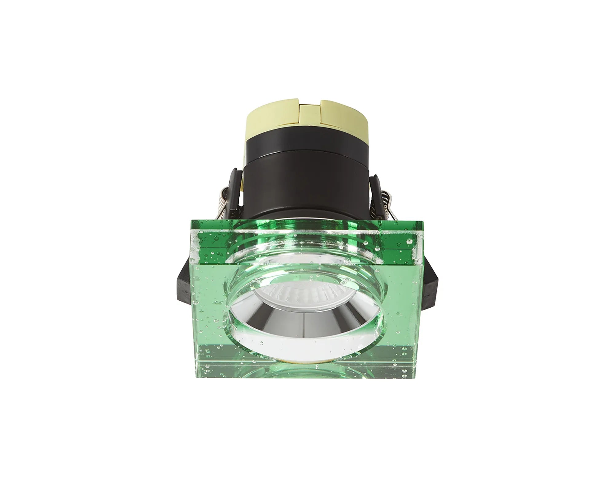 Zarya 8W IP65 Crystal Bubble Fire-Rated Downlight - Square