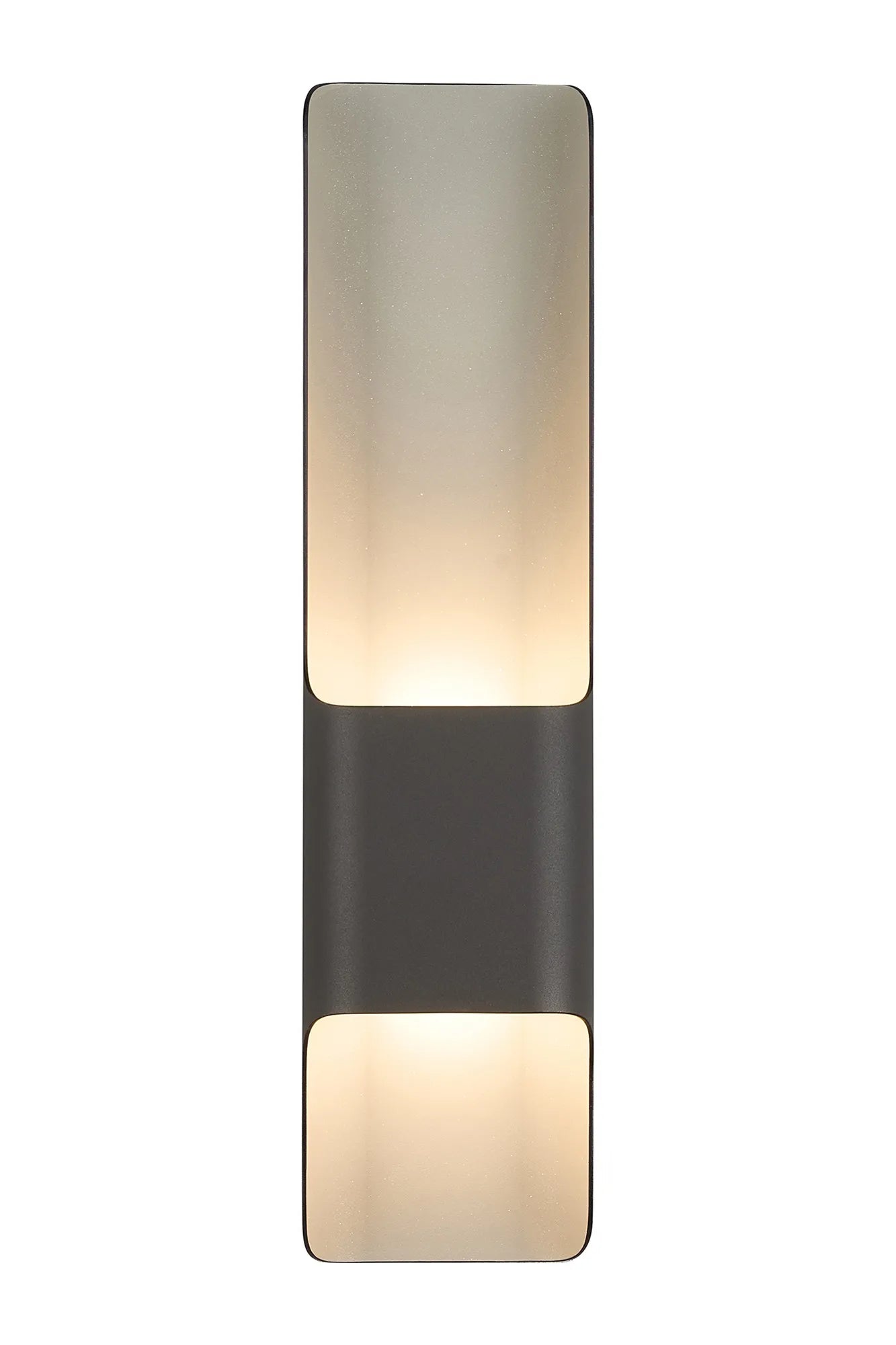 Sorin IP65 LED Offset Up/Down Light - Black/Brown