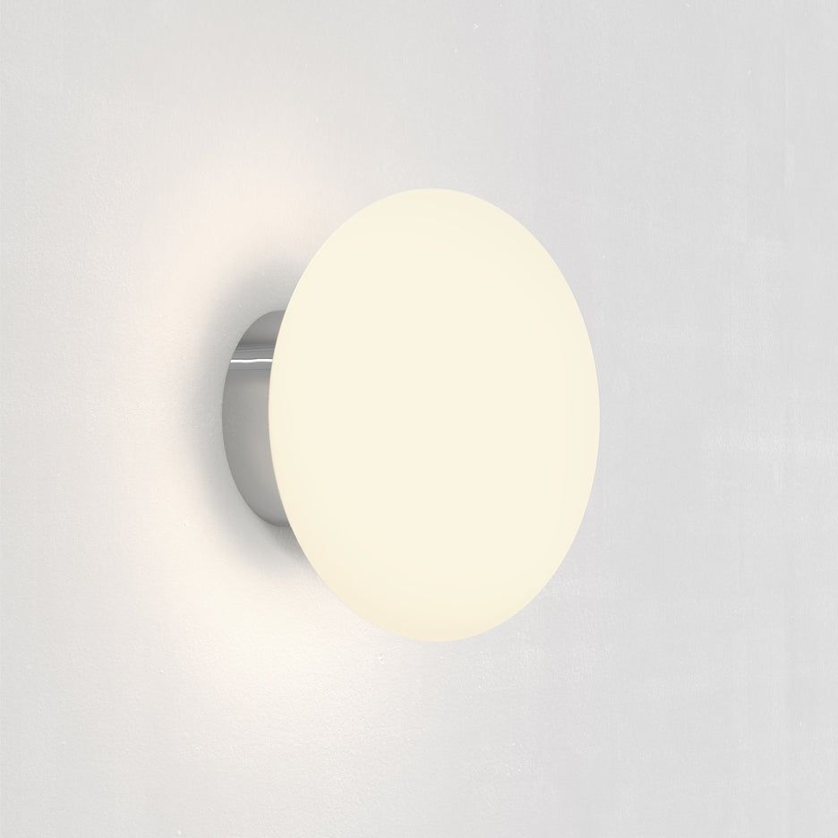 Zeppo Wall Matt Black/Polished Chrome - Finish