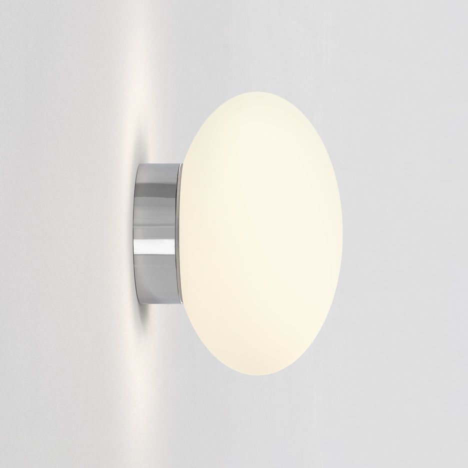 Zeppo Wall Matt Black/Polished Chrome - Finish