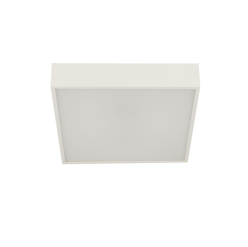 ZEUS BATHROOM CEILING LIGHT - WHITE METAL
