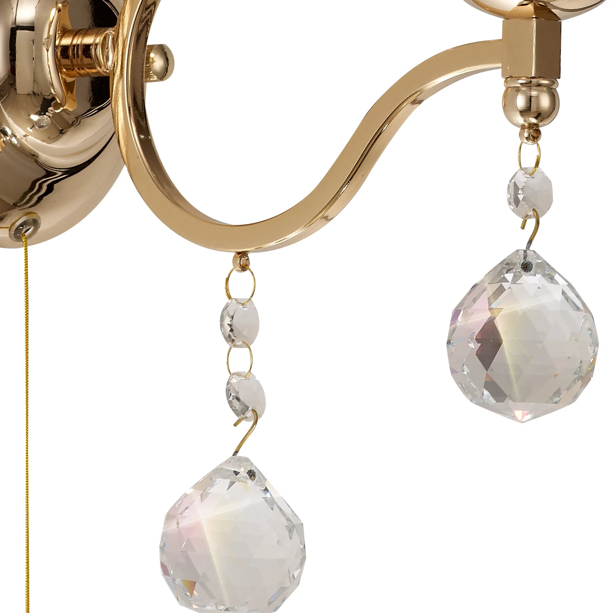 Zinta 1/2Lt Wall Lamp E14 Switched- Various Finishes