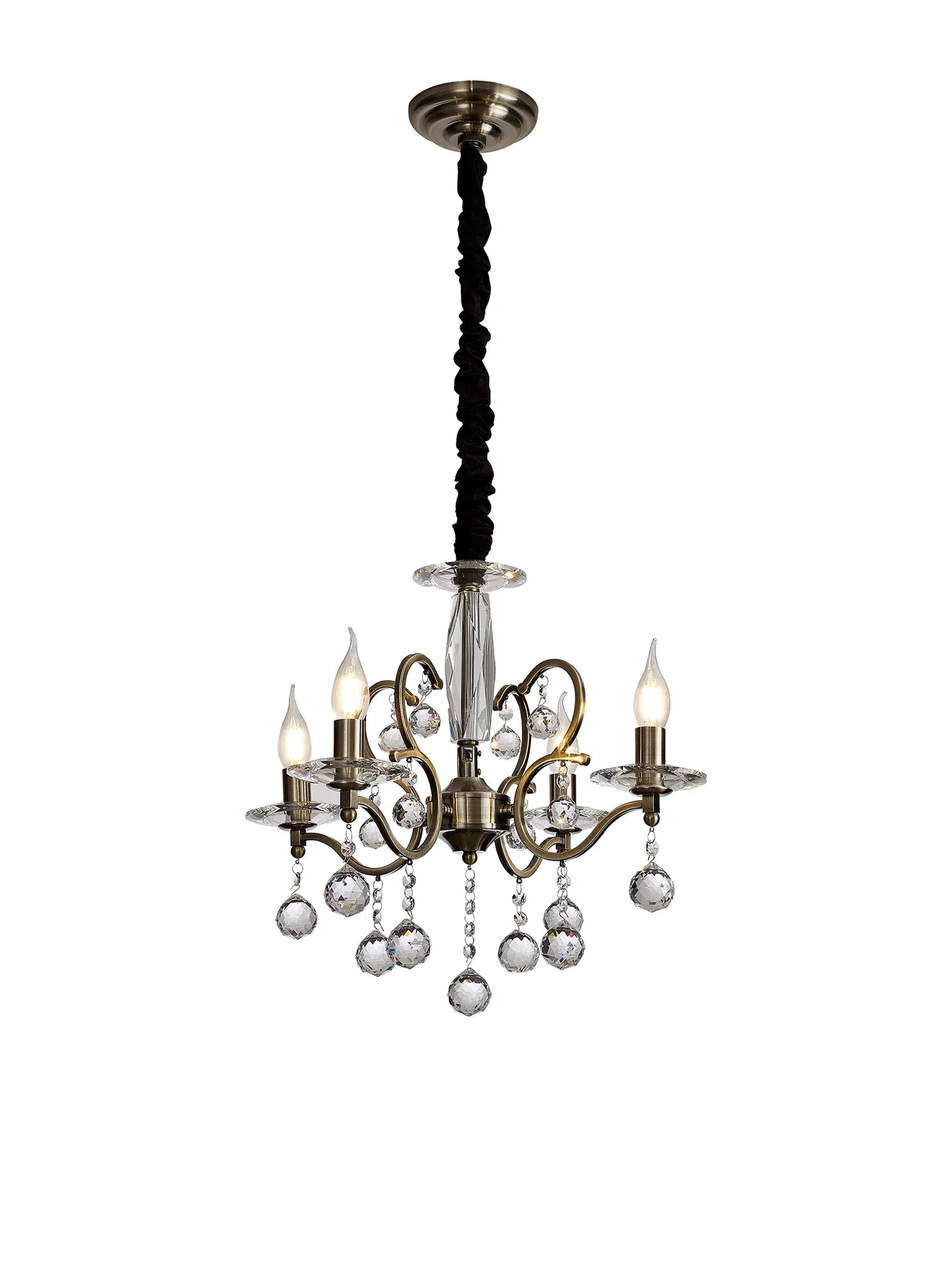 Zinta 4/6 Light Pendant E14- Various Finishes