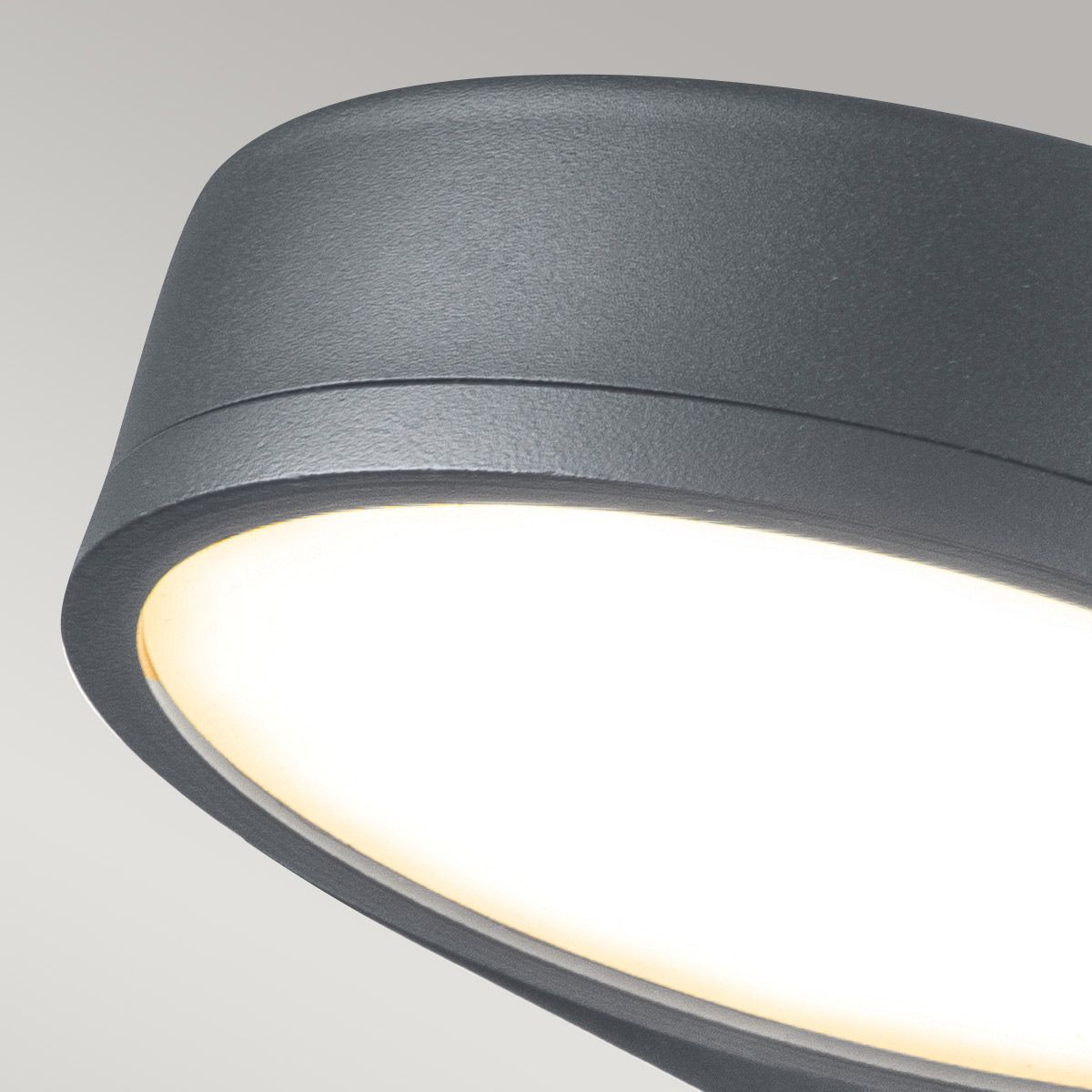 Zola LED Wall Lantern - Grey Integrated LED IP44