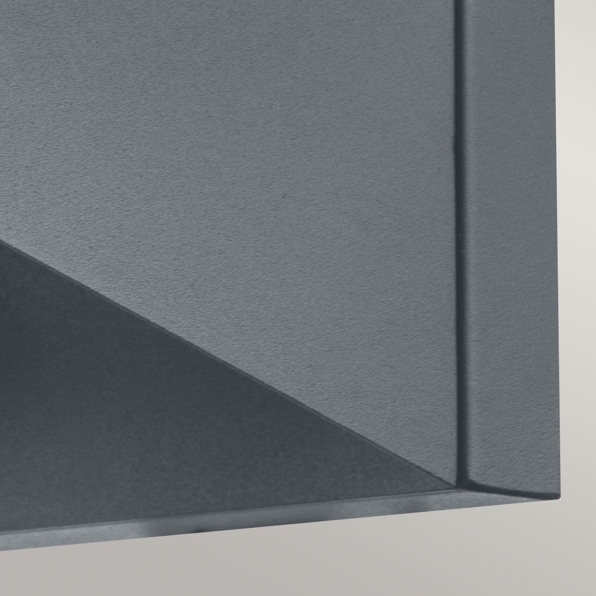 Zola LED Wall Lantern - Grey Integrated LED IP44