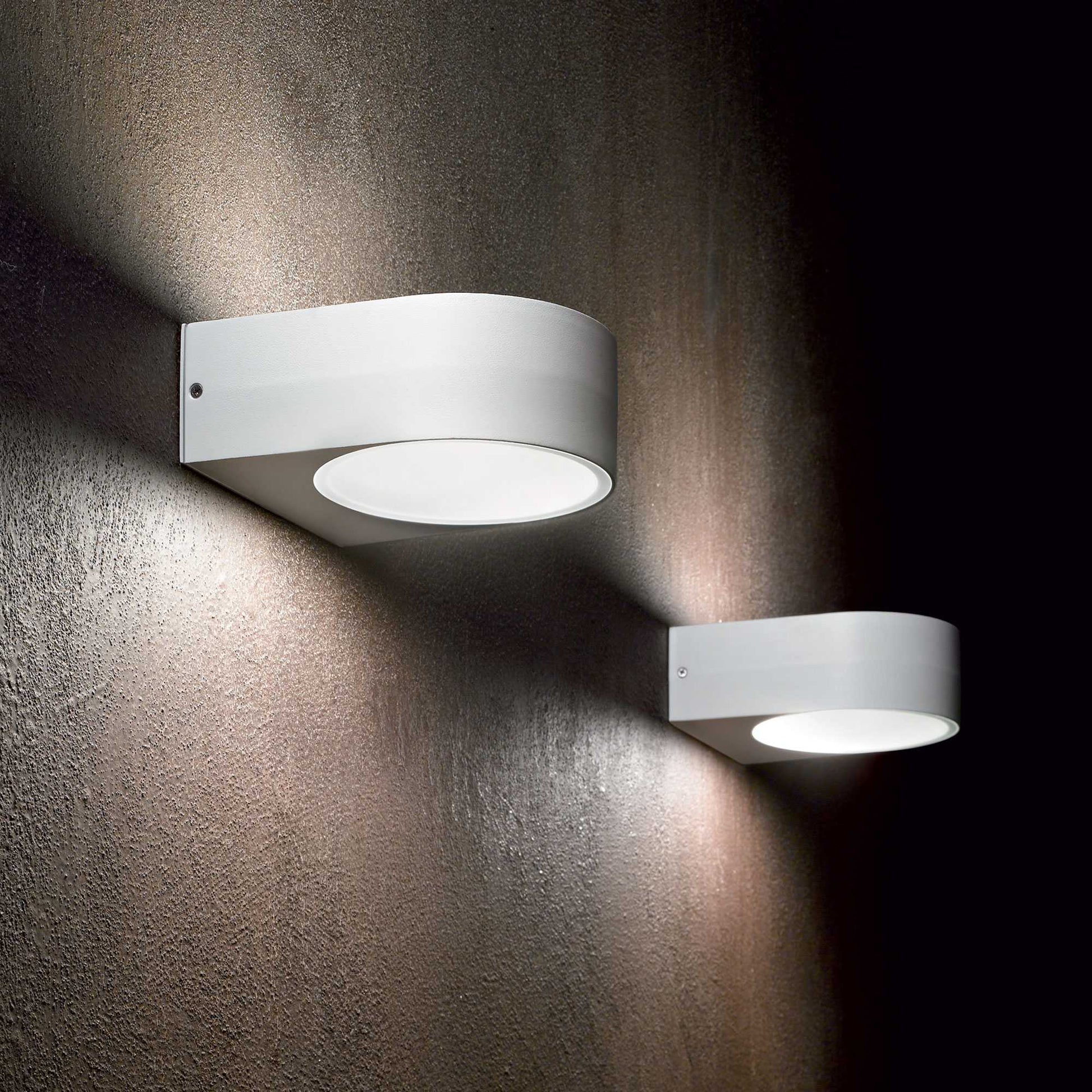 IKO Wall Light - Anthracite/White/Grey Finish - Cusack Lighting