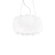 Ovalino Centre Ceiling Light - White Fixture - Cusack Lighting