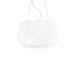 Ovalino Centre Ceiling Light - White Fixture - Cusack Lighting