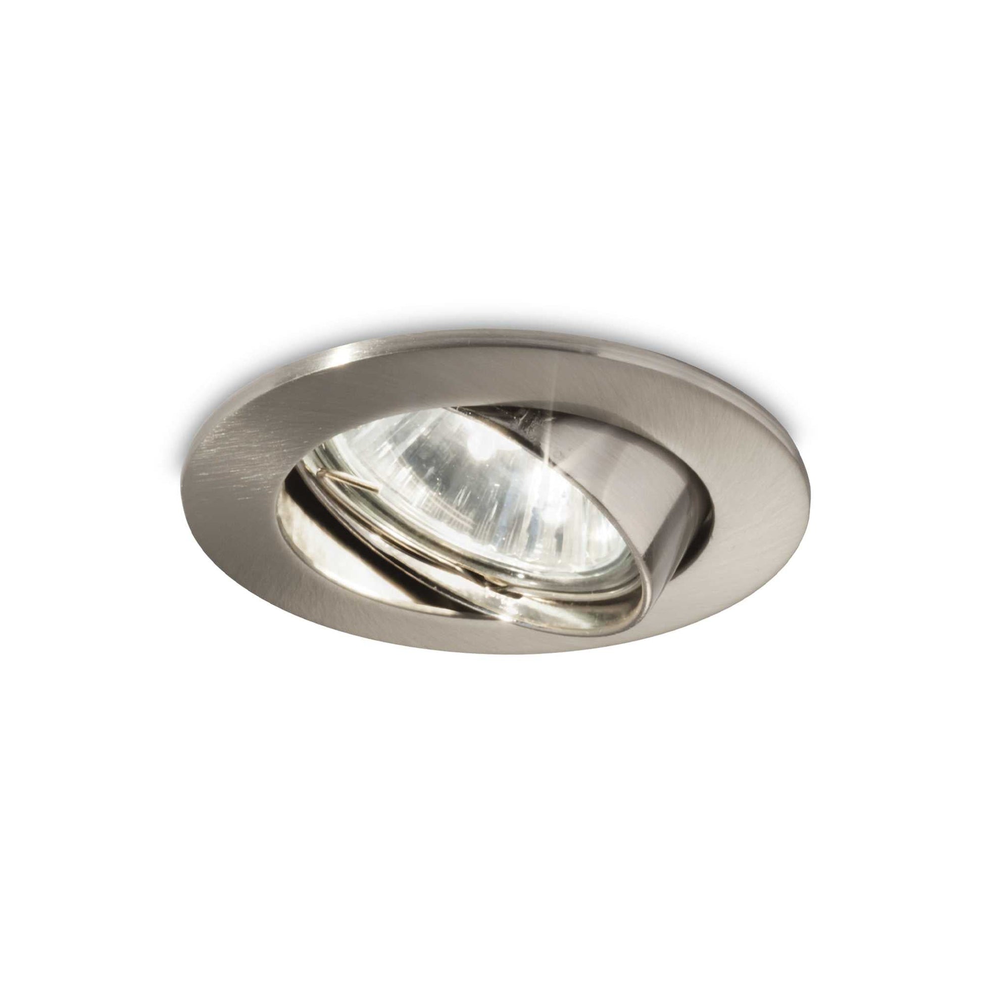 Swing Recessed Ceiling Light Fitting -White/Nickel/Black/Chrome/Burnish -Finish - Cusack Lighting