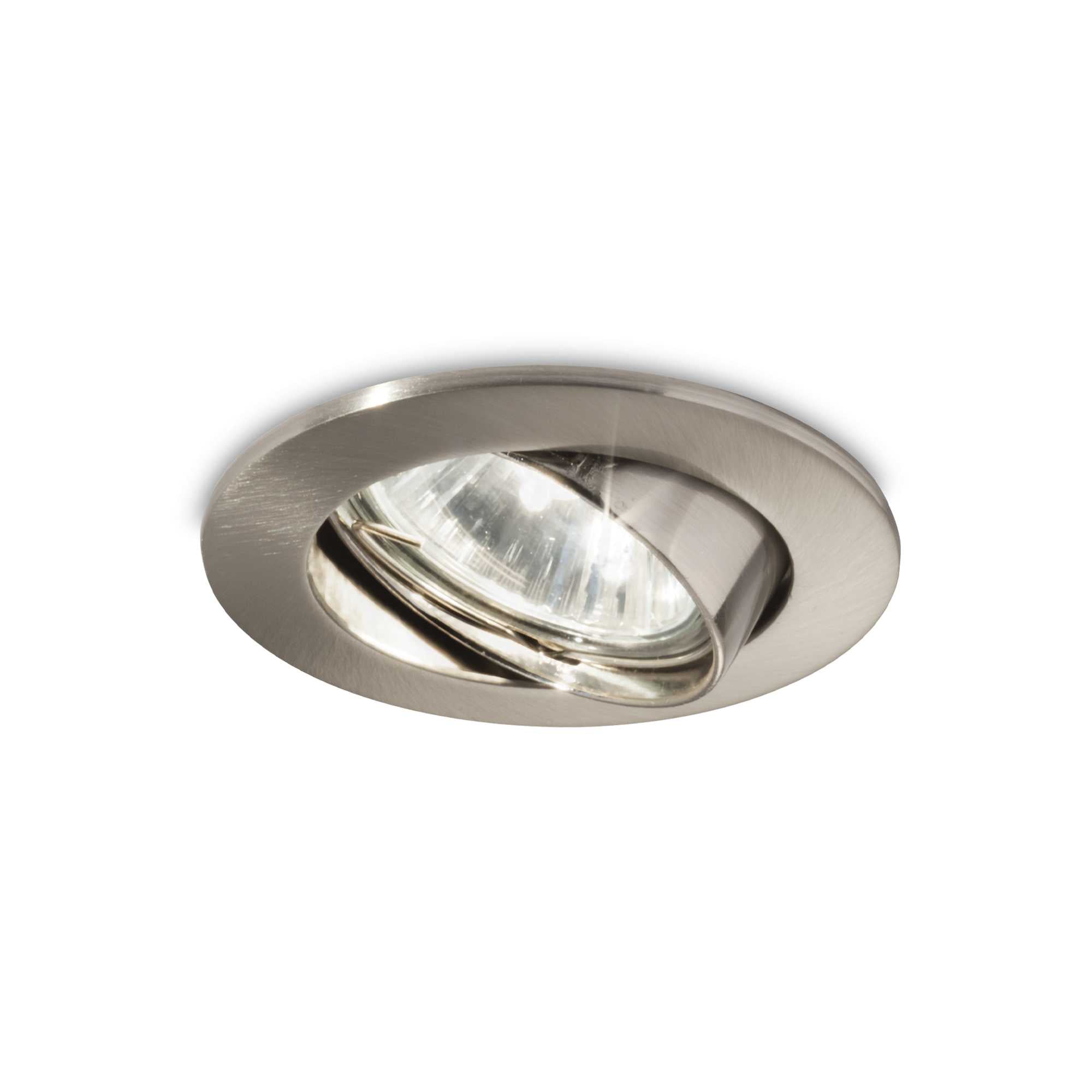 Swing Recessed Ceiling Light Fitting -White/Nickel/Black/Chrome/Burnish -Finish - Cusack Lighting