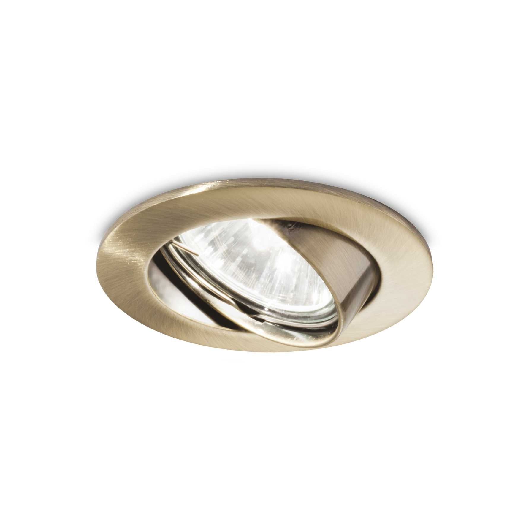 Swing Recessed Ceiling Light Fitting -White/Nickel/Black/Chrome/Burnish -Finish - Cusack Lighting