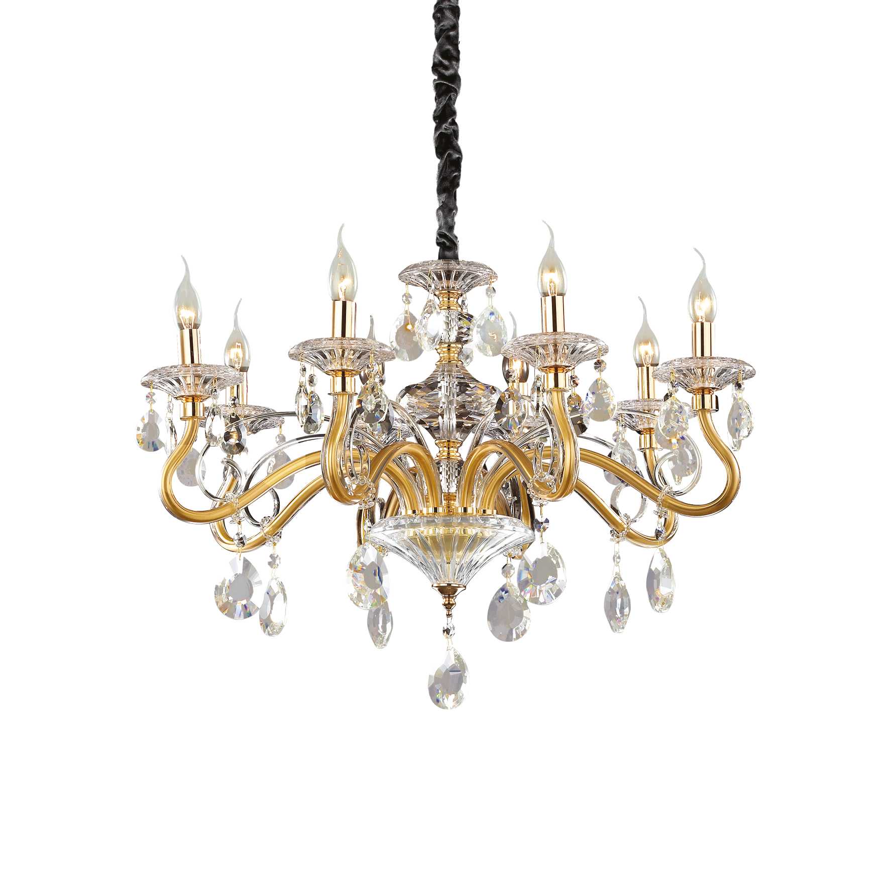 Negresco Crystal Centre Ceiling Light - Cusack Lighting