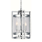 108/8 Chrome/antique Brass-Finish