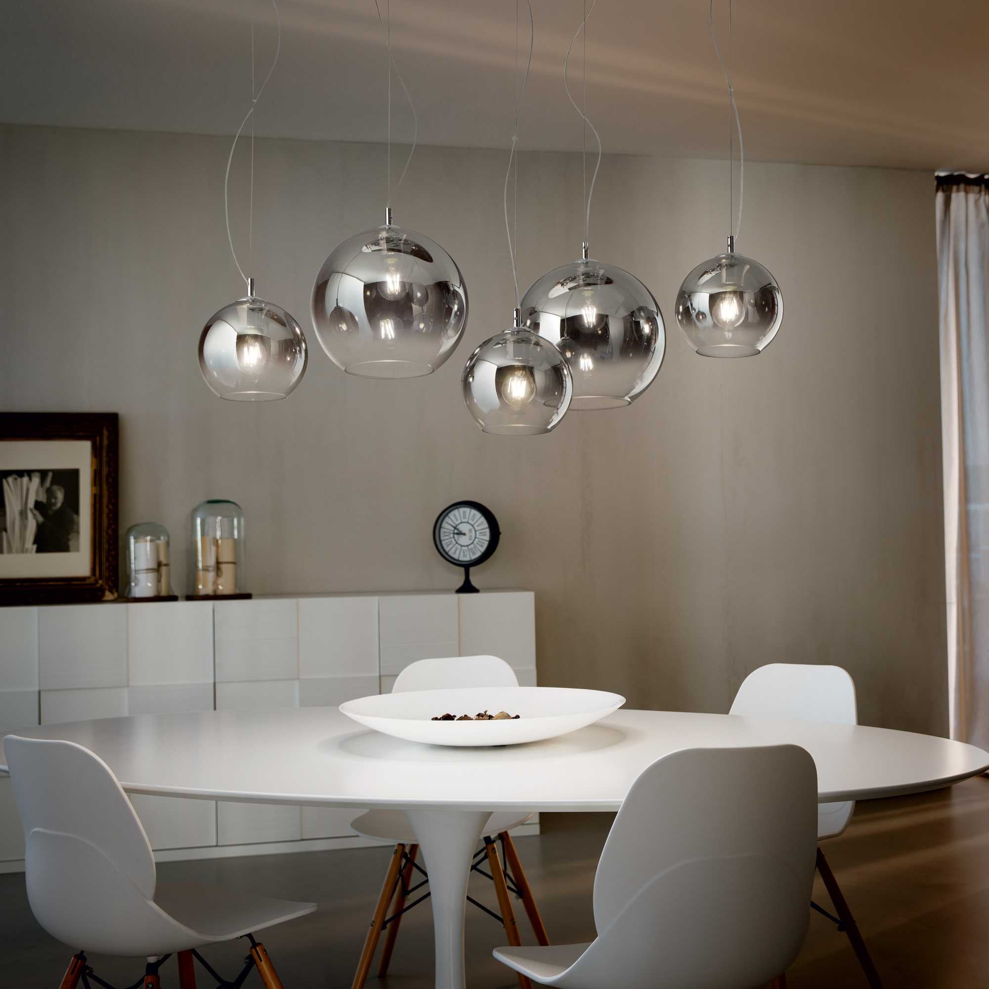 Nemo Kitchen Table Island - Chrome Finish - Cusack Lighting
