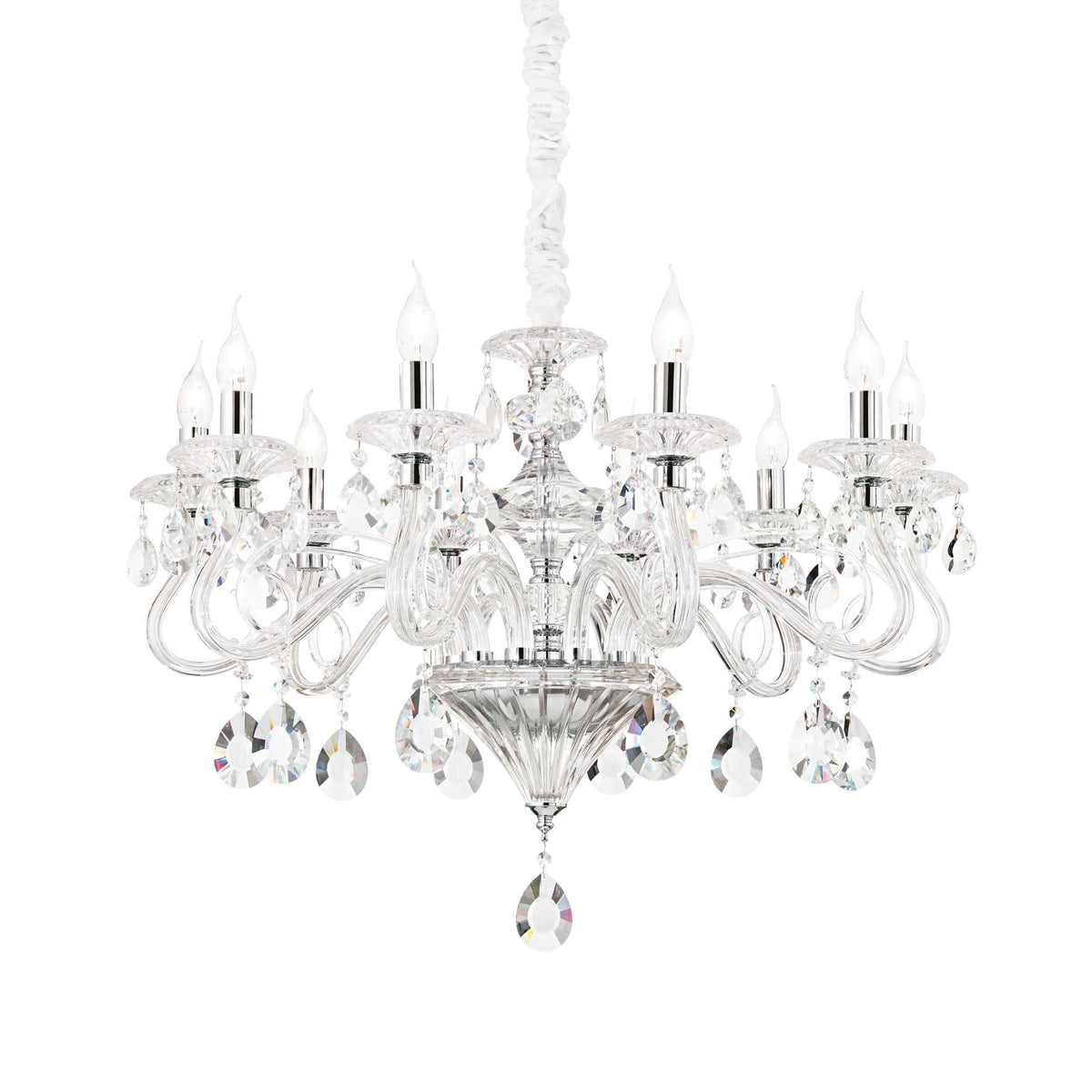 Negresco Crystal Centre Ceiling Light - Cusack Lighting