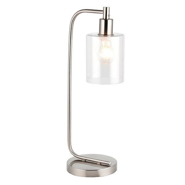 Chicago Table Lamp - Brushed Nickel
