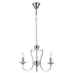 Riga Chrome Finish 5/3lt Center Ceiling Light 