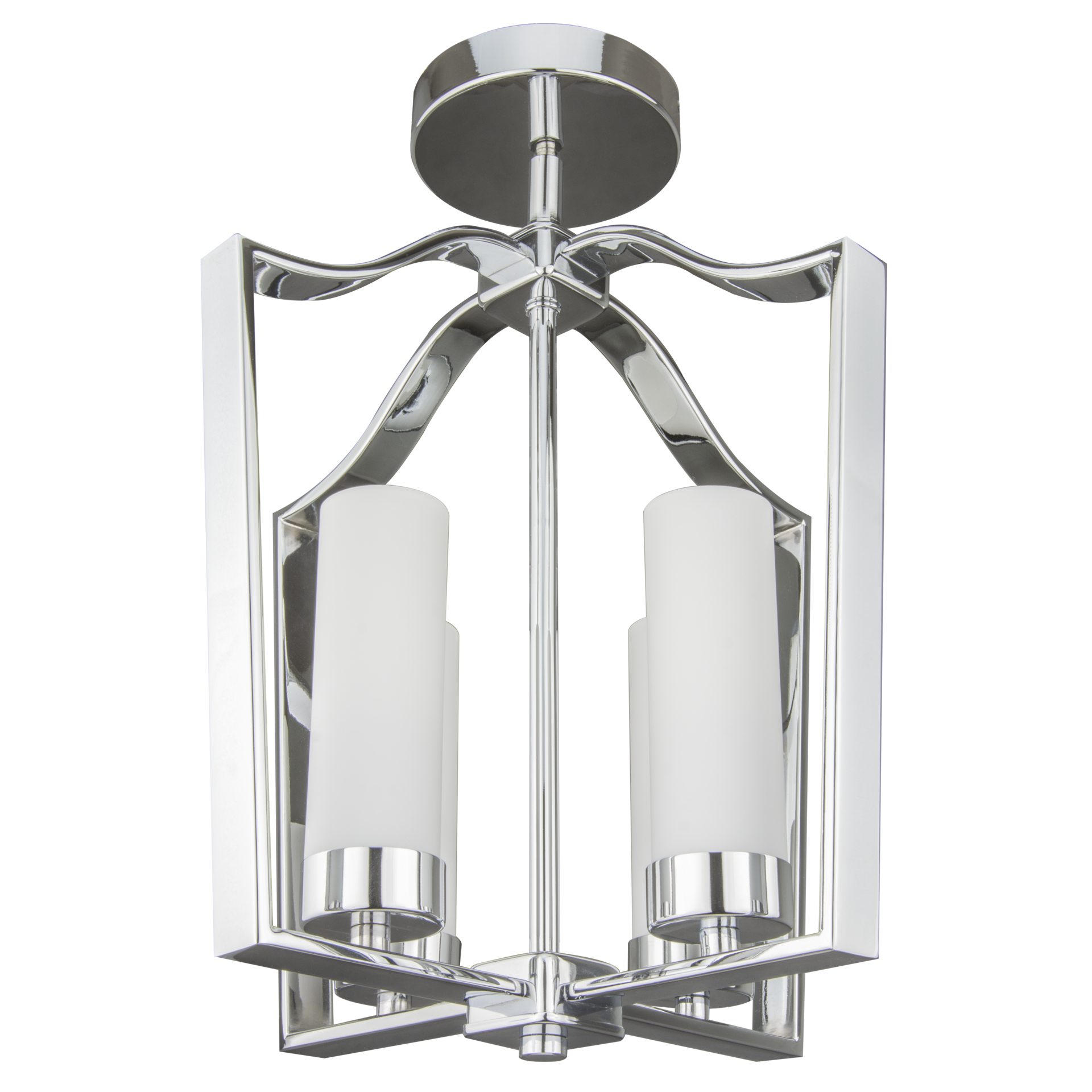Dublin 4Lt Centre Ceiling Light - Chrome Finish