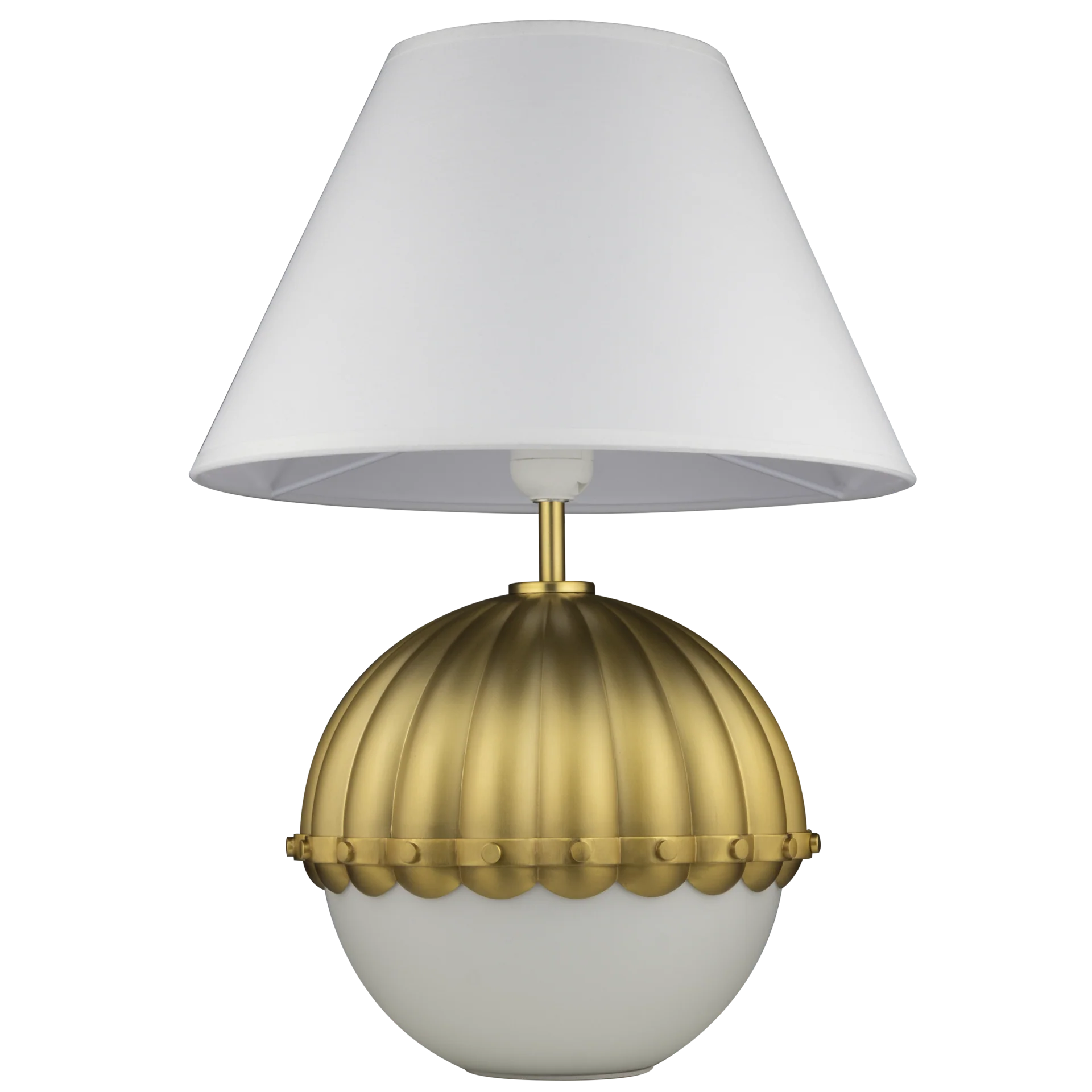 Pralines Brass/Black-Finish Table lamp
