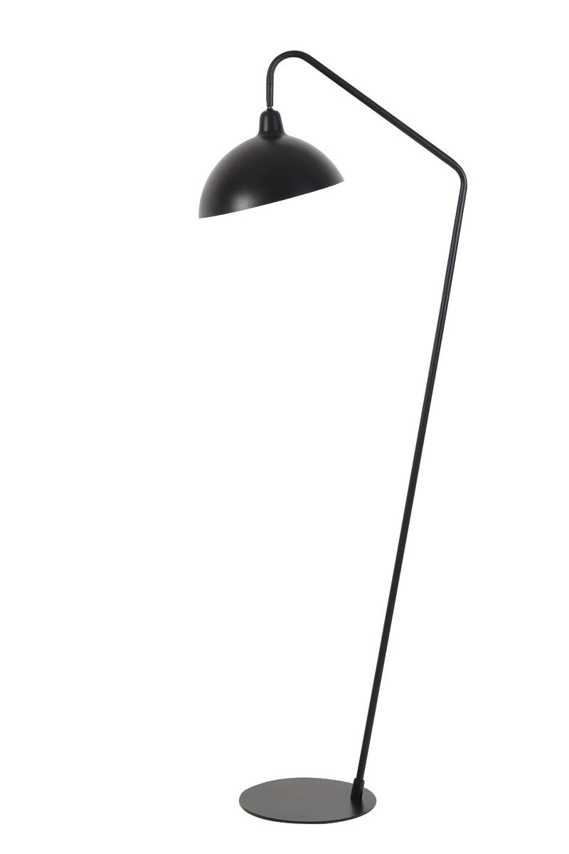 Orion 1Lt Floor Lamp - Matt Black Finish