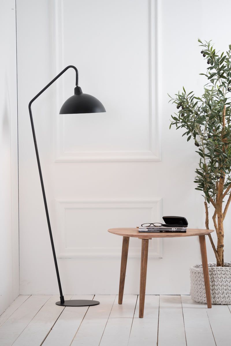 Orion 1Lt Floor Lamp - Matt Black Finish