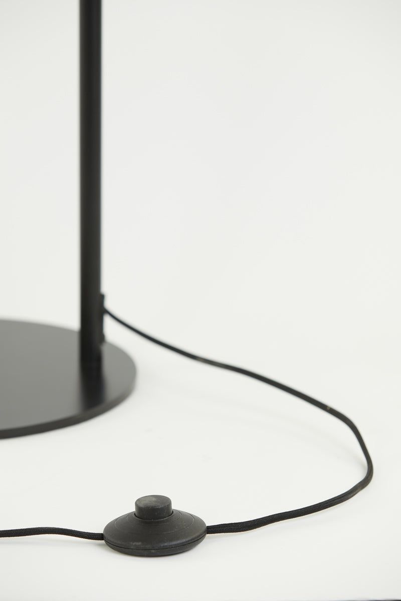 Orion 2Lt Floor Lamp - Matt Black Finish