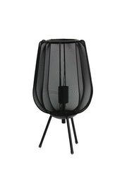 Plumeria Table Lamp Medium - Black Finish