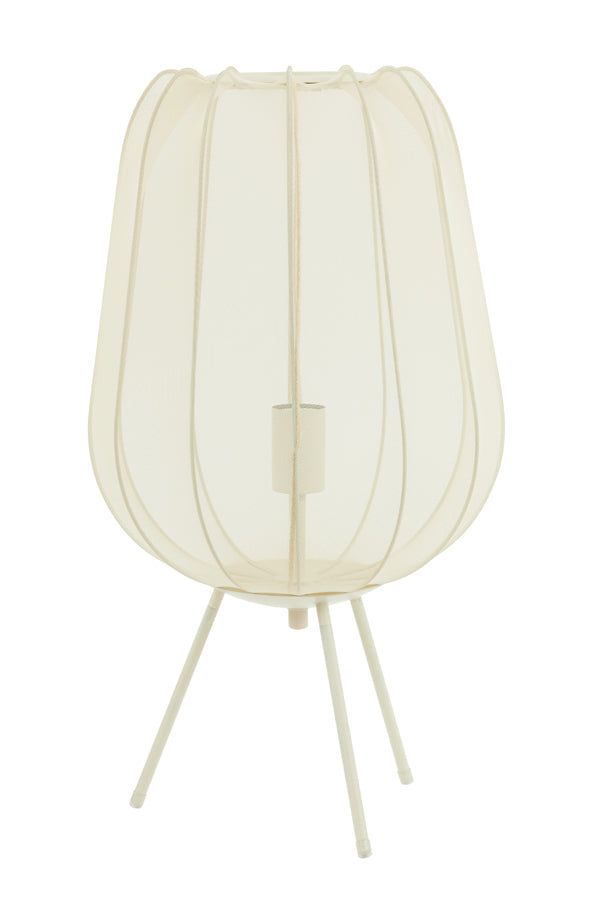 Plumeria Table Lamp Large - Sand Finish