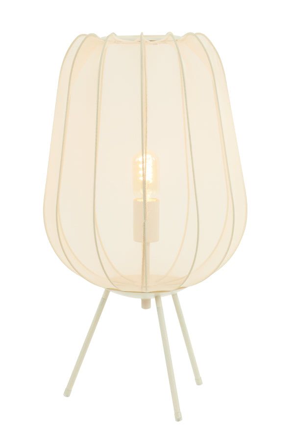Plumeria Table Lamp Large - Sand Finish