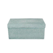 Storage Box Decor - Blue & Grey Finish